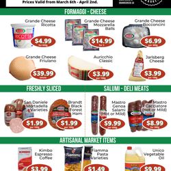 Grande Cheese - Check out our March 2023 Grande Cheese Market flyer for unbeatable sales on the most delicious cheeses and artisanal food items!