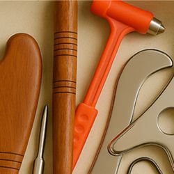Sharon Thiergartner - Selection of fascial release tools used as part of fascia-focused, movement-informed Tissue Alchemy sessions.