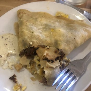 Rooster - Downtown - Steak & Cheese Crepe - Creperies Near Me - St. Louis, Missouri