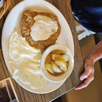 Cracker Barrel - Chicken fried steak - Breakfast & Brunch Near Me - Denver, Colorado Cracker Barrel - Chicken fried steak - Breakfast & Brunch Near Me - Denver, Colorado