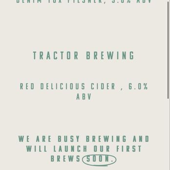 Dripline Brewery - Menu hasn't been updated but they definitely carry their competition on tap. - Brewpubs Near Me - Albuquerque, New Mexico