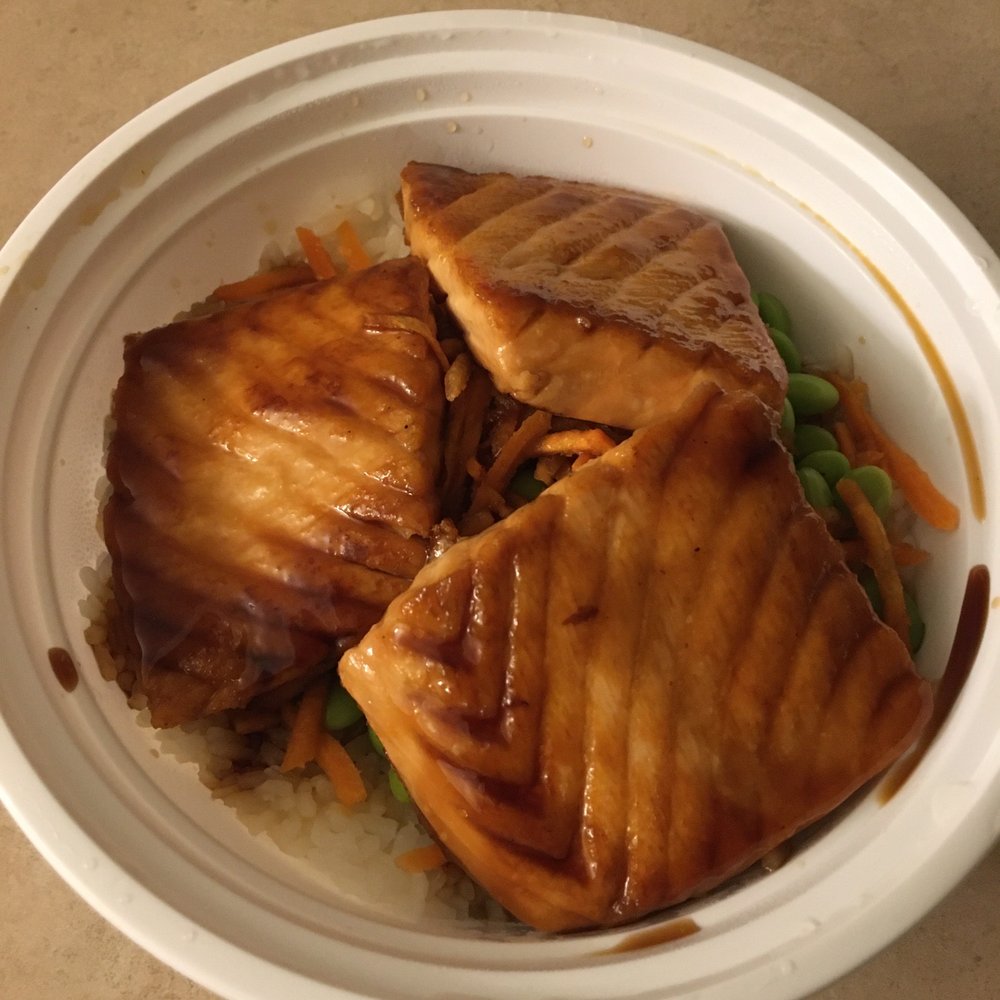 Hello Poke Bowl - Grilled salmon bowl! Yummy! - Sushi Bars Near Me - Augusta, Georgia Hello Poke Bowl - Grilled salmon bowl! Yummy! - Sushi Bars Near Me - Augusta, Georgia