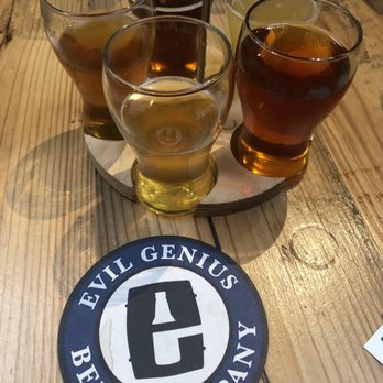 Evil Genius Beer - Sampler - Breweries Near Me - Philadelphia, Pennsylvania Evil Genius Beer - Sampler - Breweries Near Me - Philadelphia, Pennsylvania