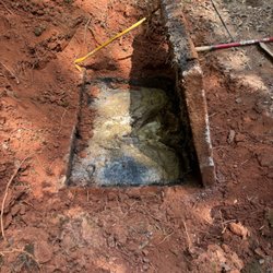 Turdbusters - Freshly opened Overfull and clogged septic tank