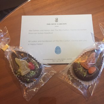 The Ritz-Carlton, Vienna - Happy Easter Sunday treats at turndown service .. - Hotels Near Me - Vienna, 9