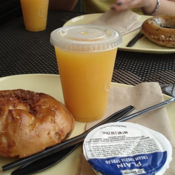 Panera Bread - cinnamon bagel, orange juice and cream cheese - Sandwiches Near Me - San Bernardino, California Panera Bread - cinnamon bagel, orange juice and cream cheese - Sandwiches Near Me - San Bernardino, California
