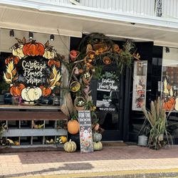 Carthage Flower Shop - Our store front for fall