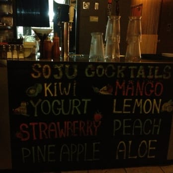 707 Sutter - Flavored soju cocktails - Korean Near Me - San Francisco, California