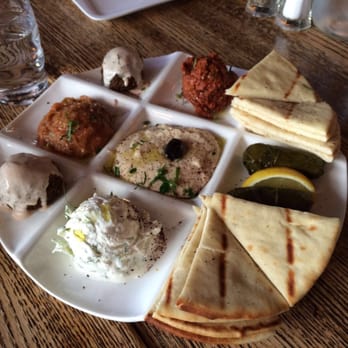 Dunya Bistro - Mezze platter - Mediterranean Near Me - San Francisco, California