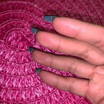 Nails Galore - And also the right hand was sharp and unfixed. - Nail Salons Near Me - Cypress, California Nails Galore - And also the right hand was sharp and unfixed. - Nail Salons Near Me - Cypress, California