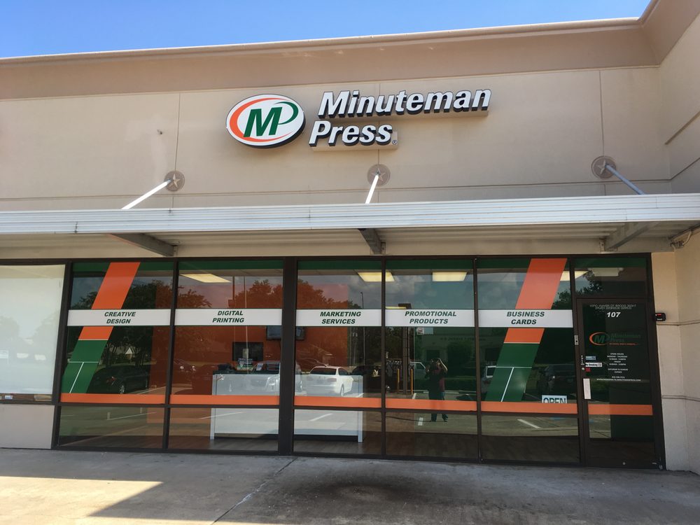MINUTEMAN PRESS Updated October 2024 4416 Fairmont Pkwy, Pasadena