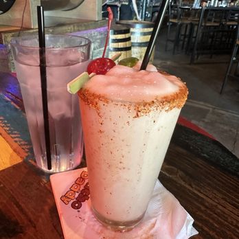 Nacho Daddy - White Peach Margarita - New American Near Me - Las Vegas, Nevada Nacho Daddy - White Peach Margarita - New American Near Me - Las Vegas, Nevada
