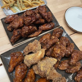 Bonchon West Fairfax - soy garlic, gold dust, spicy; yangnyeom - Chicken Wings Near Me - West Fairfax, Virginia Bonchon West Fairfax - soy garlic, gold dust, spicy; yangnyeom - Chicken Wings Near Me - West Fairfax, Virginia