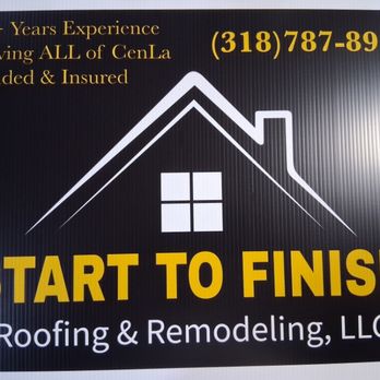 Start to Finish Roofing & Remodeling - Roofing Near Me - Pineville, Louisiana Start to Finish Roofing & Remodeling - Roofing Near Me - Pineville, Louisiana
