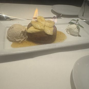 Eddie V's Prime Seafood - Bananas Foster Butter Cake - Seafood Near Me - Paramus, New Jersey Eddie V's Prime Seafood - Bananas Foster Butter Cake - Seafood Near Me - Paramus, New Jersey