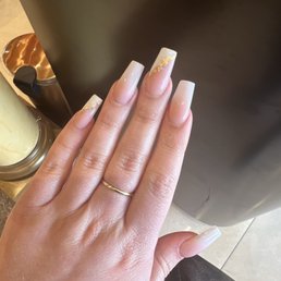 Ombré wedding nails