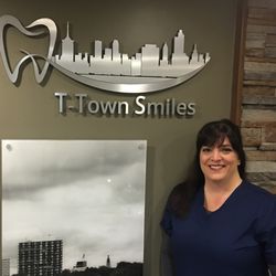 T-Town Smiles - Candice is T-Town Smiles Office Manager and the first smile you'll see when you enter the office!