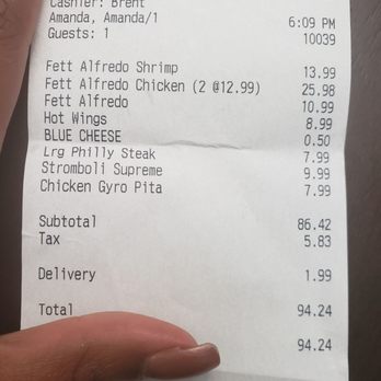 Angelo's Pizza - All the items I got and I was missing items from my order - Pizza Near Me - Smithfield, North Carolina Angelo's Pizza - All the items I got and I was missing items from my order - Pizza Near Me - Smithfield, North Carolina