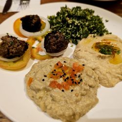 Cafe Mediterranean - Hummus, Tabbouleh, Moutabal & Kofta