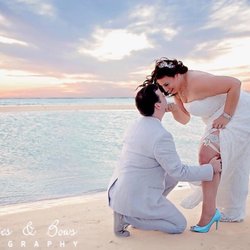 Butterflies & Bows Photography - Picture from our wedding on lido key.