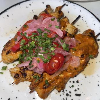 AMBAR Restaurant, Capitol Hill - Chicken Skewers - Modern European Near Me - Washington, DC, District of Columbia AMBAR Restaurant, Capitol Hill - Chicken Skewers - Modern European Near Me - Washington, DC, District of Columbia