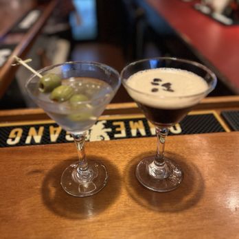 The Chatsworth Pub - A pair of martinis, classic gin and espresso - Pubs Near Me - St. Augustine, Florida The Chatsworth Pub - A pair of martinis, classic gin and espresso - Pubs Near Me - St. Augustine, Florida