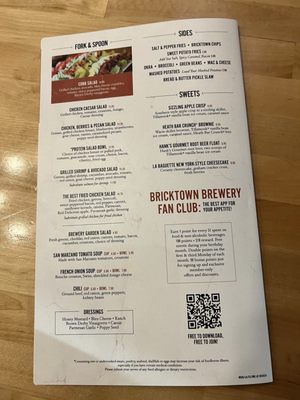 Menu photo 5 Bricktown Brewery Lawton, OK