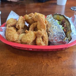 Shrimp platter