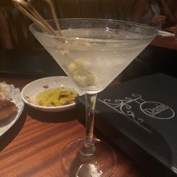Doris Metropolitan - Dirty vodka martini with blue cheese olives - New American Near Me - New Orleans, Louisiana