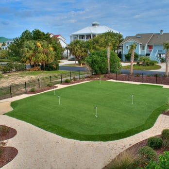Landscape Transformations - a backyard with a putting green - Landscaping Near Me - Myrtle Beach, South Carolina Landscape Transformations - a backyard with a putting green - Landscaping Near Me - Myrtle Beach, South Carolina