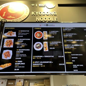 Kyodong Noodle - Menu 4-8-23 - Korean Near Me - Arcadia, California Kyodong Noodle - Menu 4-8-23 - Korean Near Me - Arcadia, California