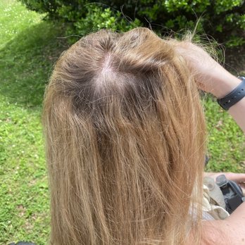 Ashes & Steel Studio - Went back to get it toned down and it turned out orange and brassy - Hair Extensions Near Me - Asheville, North Carolina Ashes & Steel Studio - Went back to get it toned down and it turned out orange and brassy - Hair Extensions Near Me - Asheville, North Carolina