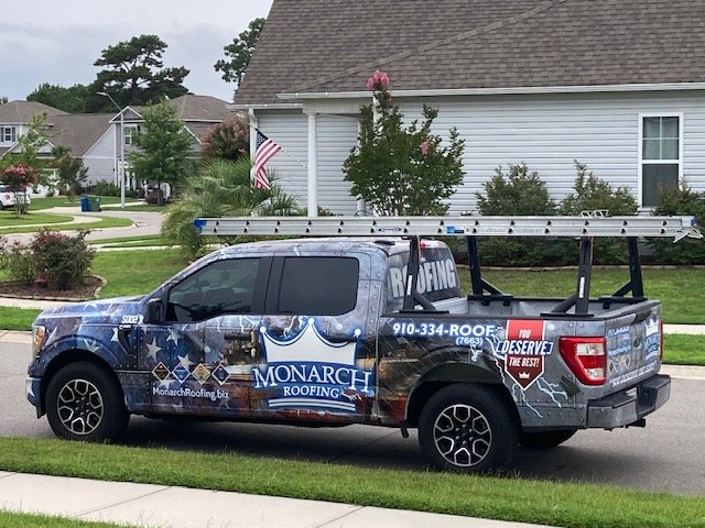 Slide of Monarch Roofing