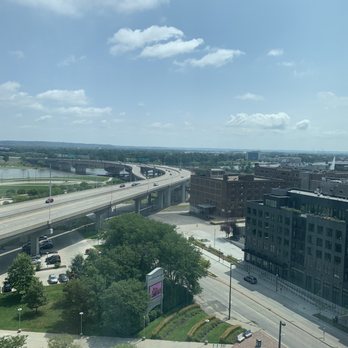 Omaha Marriott Downtown at the Capitol District - View from the 12th floor - Hotels Near Me - Omaha, Nebraska