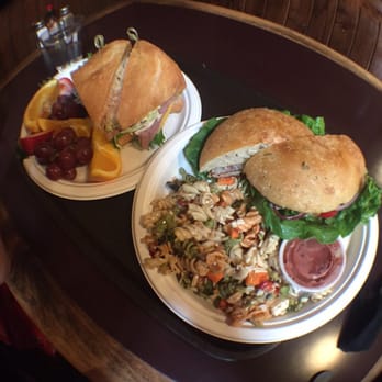 Simple Simon's Bakery & Bistro - Apple Chicken on the left. Bostonian on the right. - Bakeries Near Me - Riverside, California
