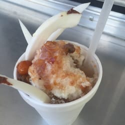 Fruteria Y Raspados Galvez - Coconut and nance shaved