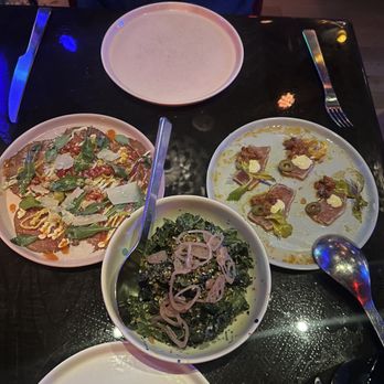Superfrico - Beef carpaccio, kale cesar salad, hamachi crudo - Italian Near Me - Las Vegas, Nevada Superfrico - Beef carpaccio, kale cesar salad, hamachi crudo - Italian Near Me - Las Vegas, Nevada