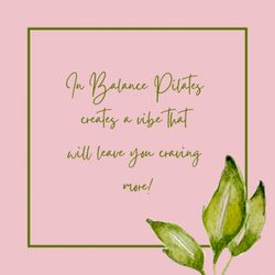 In Balance Pilates Oro Valley - Sign up today!