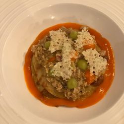 Al Bagatto - Lasagna with rabbit ragout
