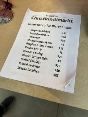 Menu photo 7 Athenaeum Christkindlmarkt Indianapolis, IN Menu photo 7 Athenaeum Christkindlmarkt Indianapolis, IN