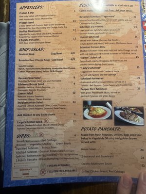 Menu photo 4 Restaurant Edelweiss Bradenton, FL Menu photo 4 Restaurant Edelweiss Bradenton, FL