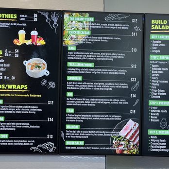 The Toss Up - Menu - Salad Near Me - Gardena, California The Toss Up - Menu - Salad Near Me - Gardena, California