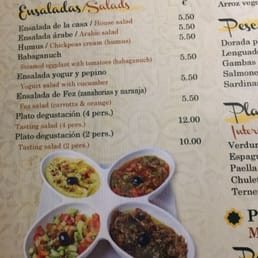 Salad part of menu