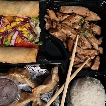 Koco Sushi - I got the dinner 3 Items Bento Box Combination Dinner - Sushi Bars Near Me - Santa Ana, California Koco Sushi - I got the dinner 3 Items Bento Box Combination Dinner - Sushi Bars Near Me - Santa Ana, California