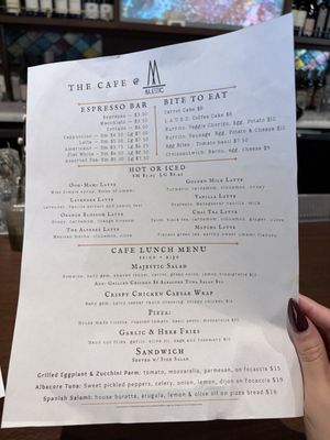 Menu photo 2 The Majestic Los Angeles, CA