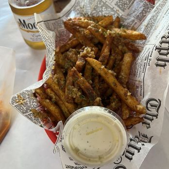 Stinkin Crawfish - Garlic Cajun fries - Cajun/Creole Near Me - Downey, California Stinkin Crawfish - Garlic Cajun fries - Cajun/Creole Near Me - Downey, California