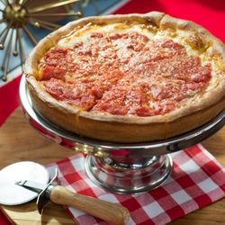 Tap Inn Restaurant and Bar - Deep Dish Cheese Pizza