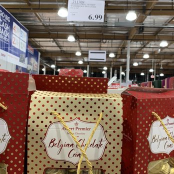 Costco - Wrong labeling - this was hung over chocolate coins which were over $12 - Wholesale Stores Near Me - Alhambra, California Costco - Wrong labeling - this was hung over chocolate coins which were over $12 - Wholesale Stores Near Me - Alhambra, California