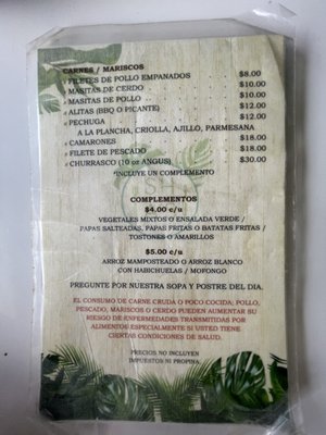 Menu photo 3 Sha's San Sebastian, PR