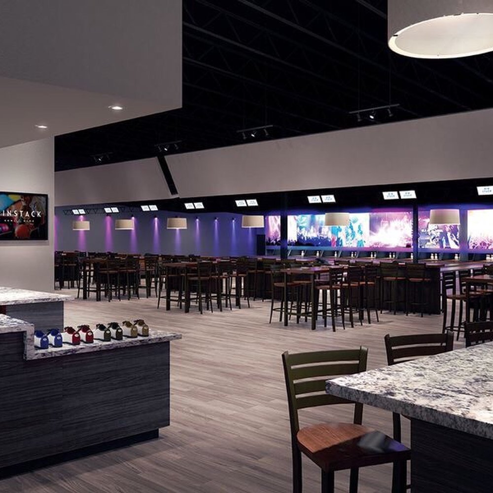 Pinstack - Cool bar and lounge area - Bowling Near Me - Irving, Texas Pinstack - Cool bar and lounge area - Bowling Near Me - Irving, Texas